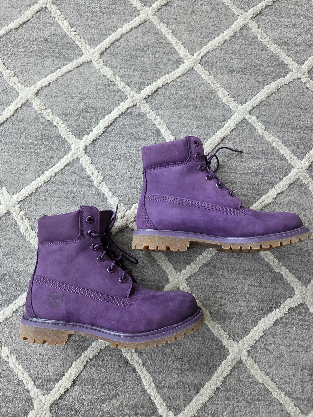 NWOT Timberland Women's Purple Premium Waterproof Boots